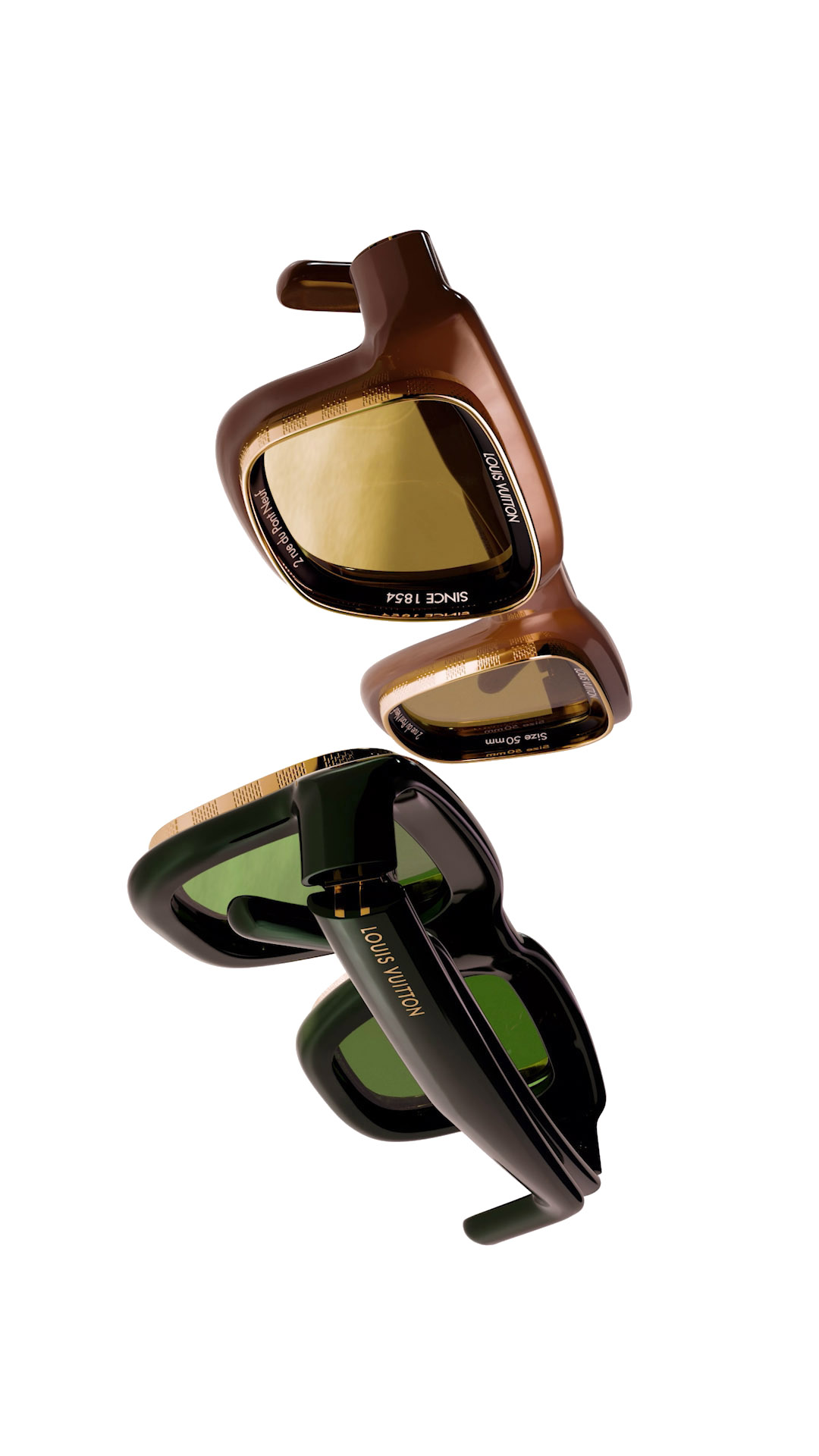 Green Brown Louis Vuitton