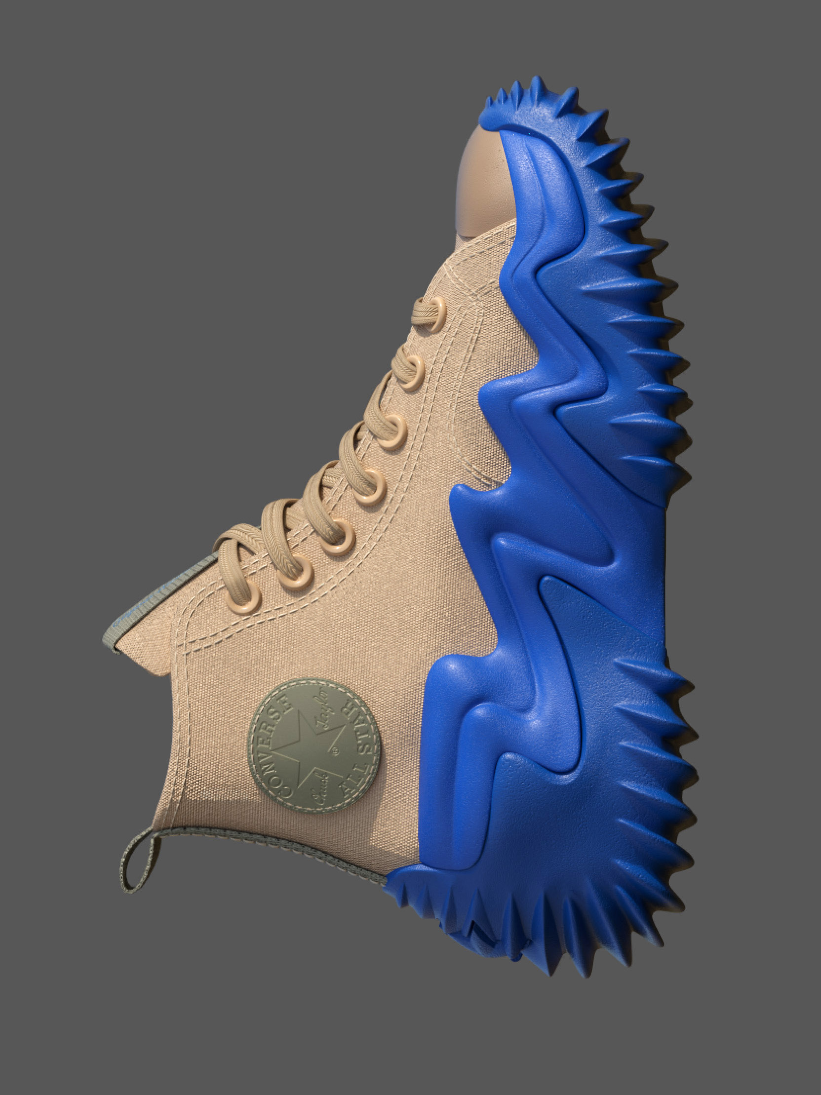 Converse All Stars Shoes 3D Render